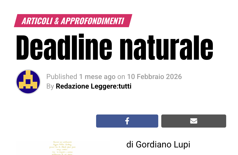 Ricchiuti ricorda Pasolini per il rifiuto dell'alienazione digitale
