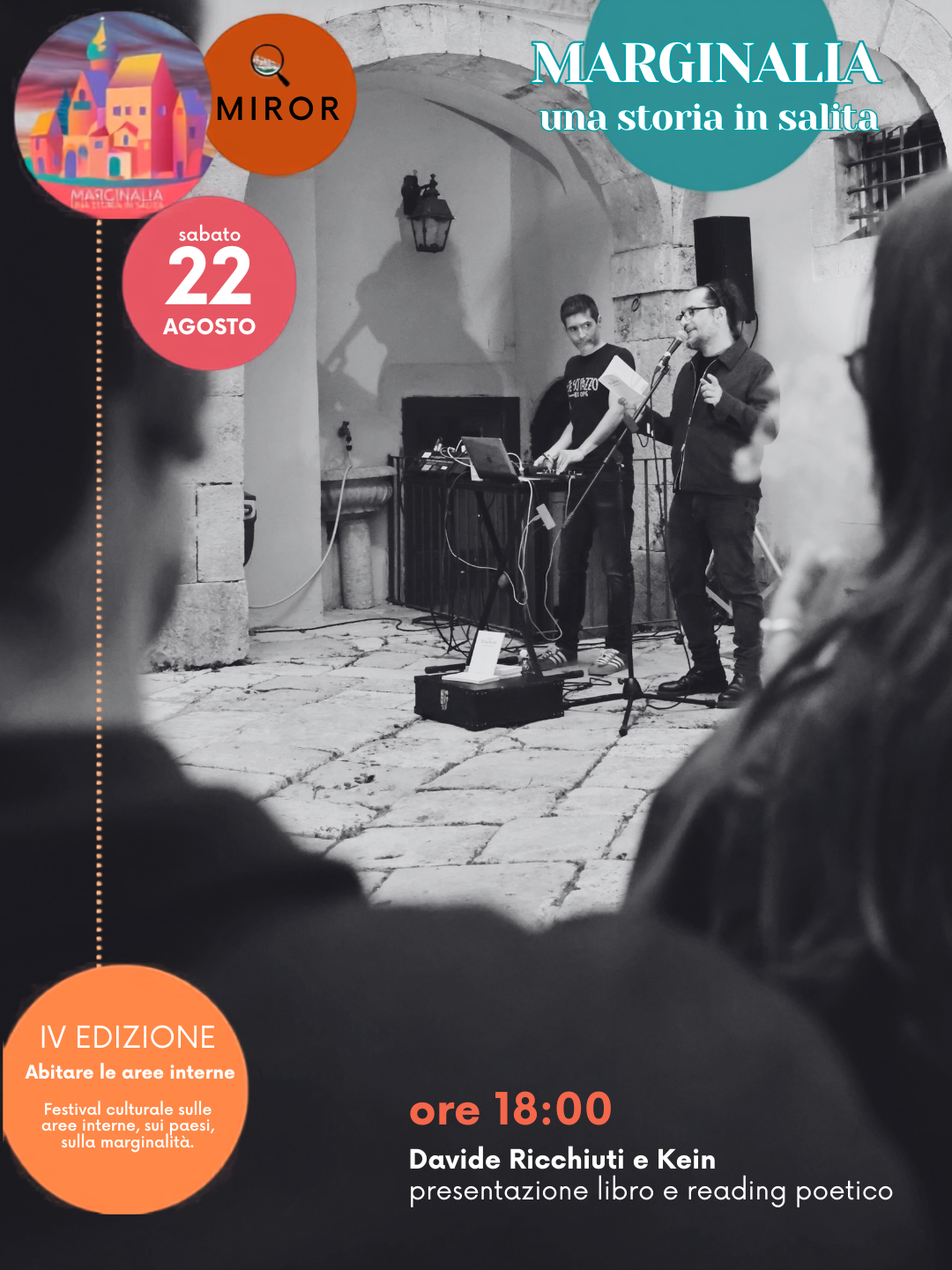 Davide Ricchiuti al Festival Marginalia