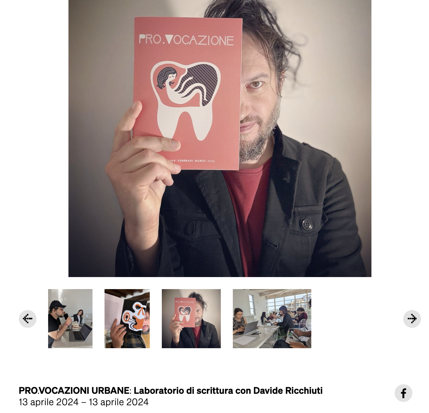 Pro.Vocazioni Urbane – Laboratorio di scrittura