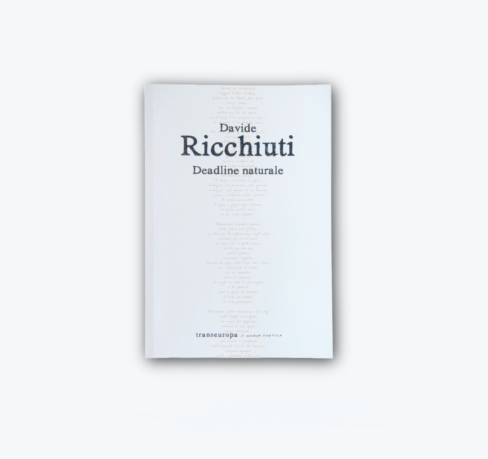 Deadline naturale | Intervista a Davide Ricchiuti