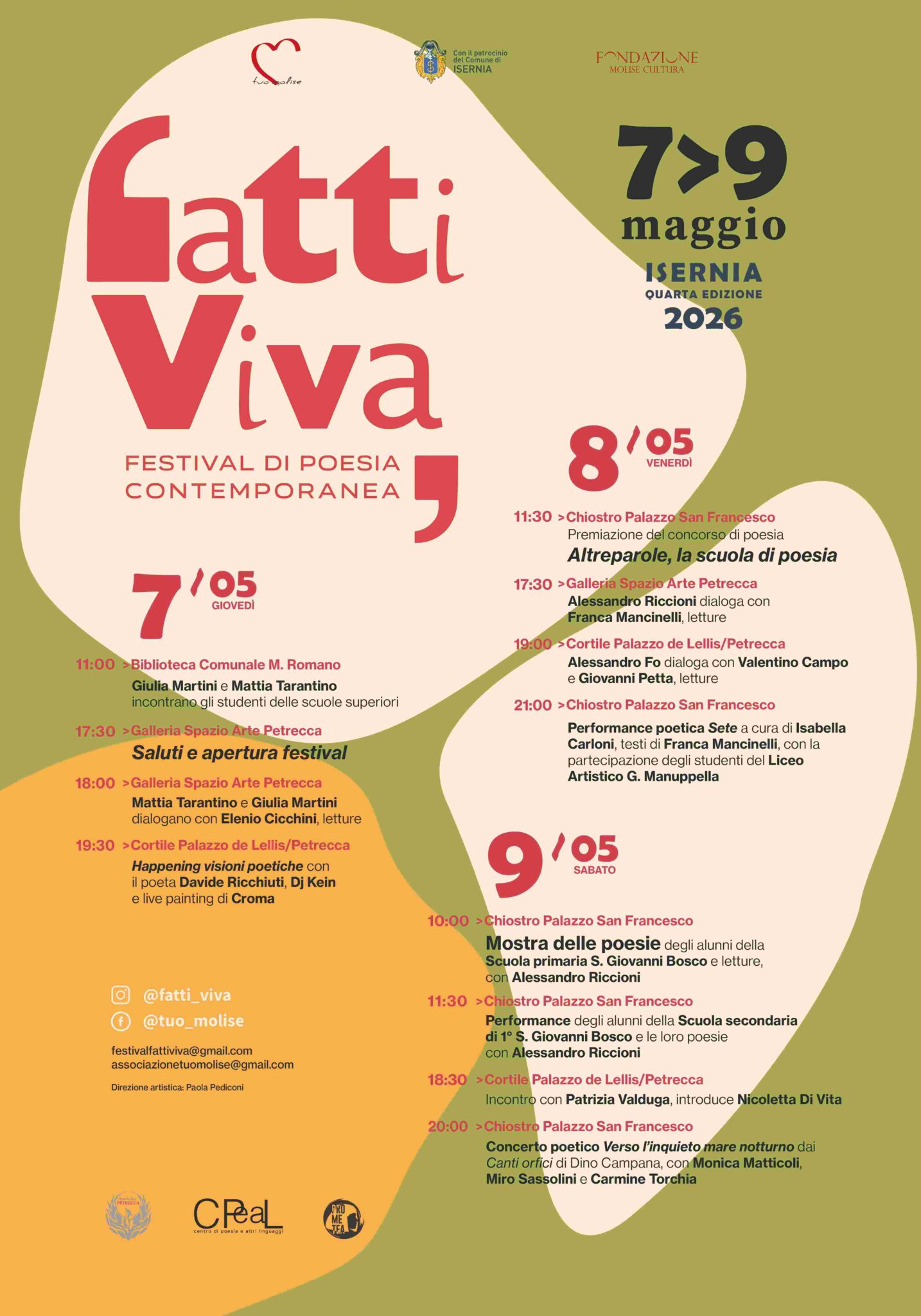 Festival di Poesia contemporanea "Fatti Viva"